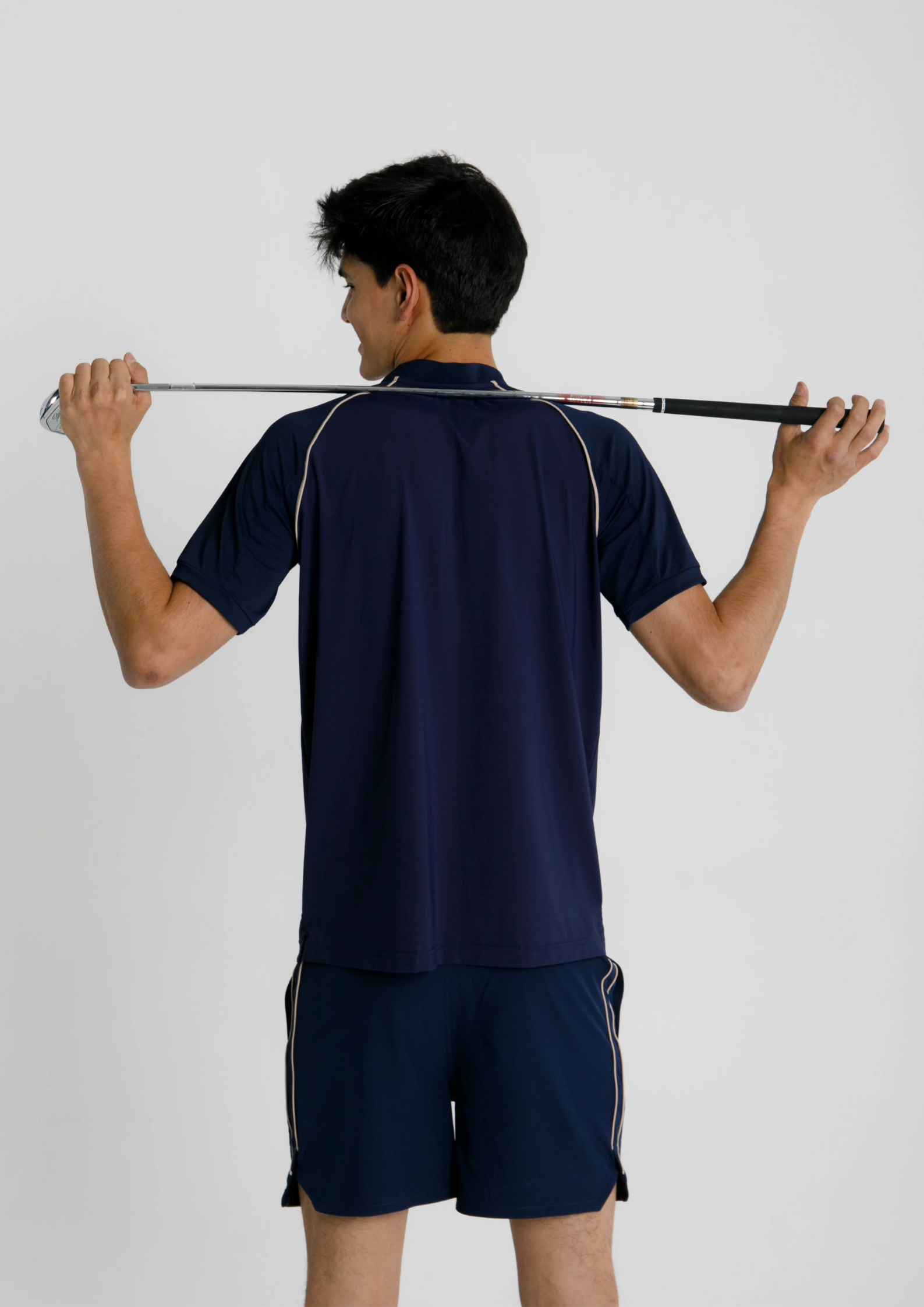 Mandarin Collar Performance T-Shirt