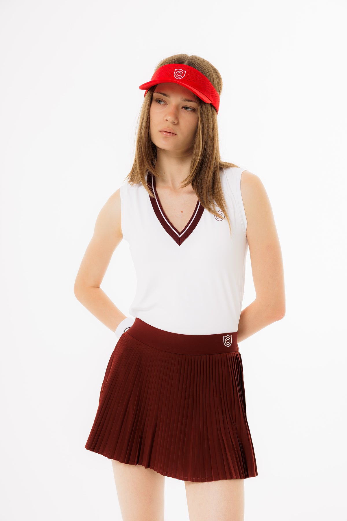 Classic Stripe V-Neck Top