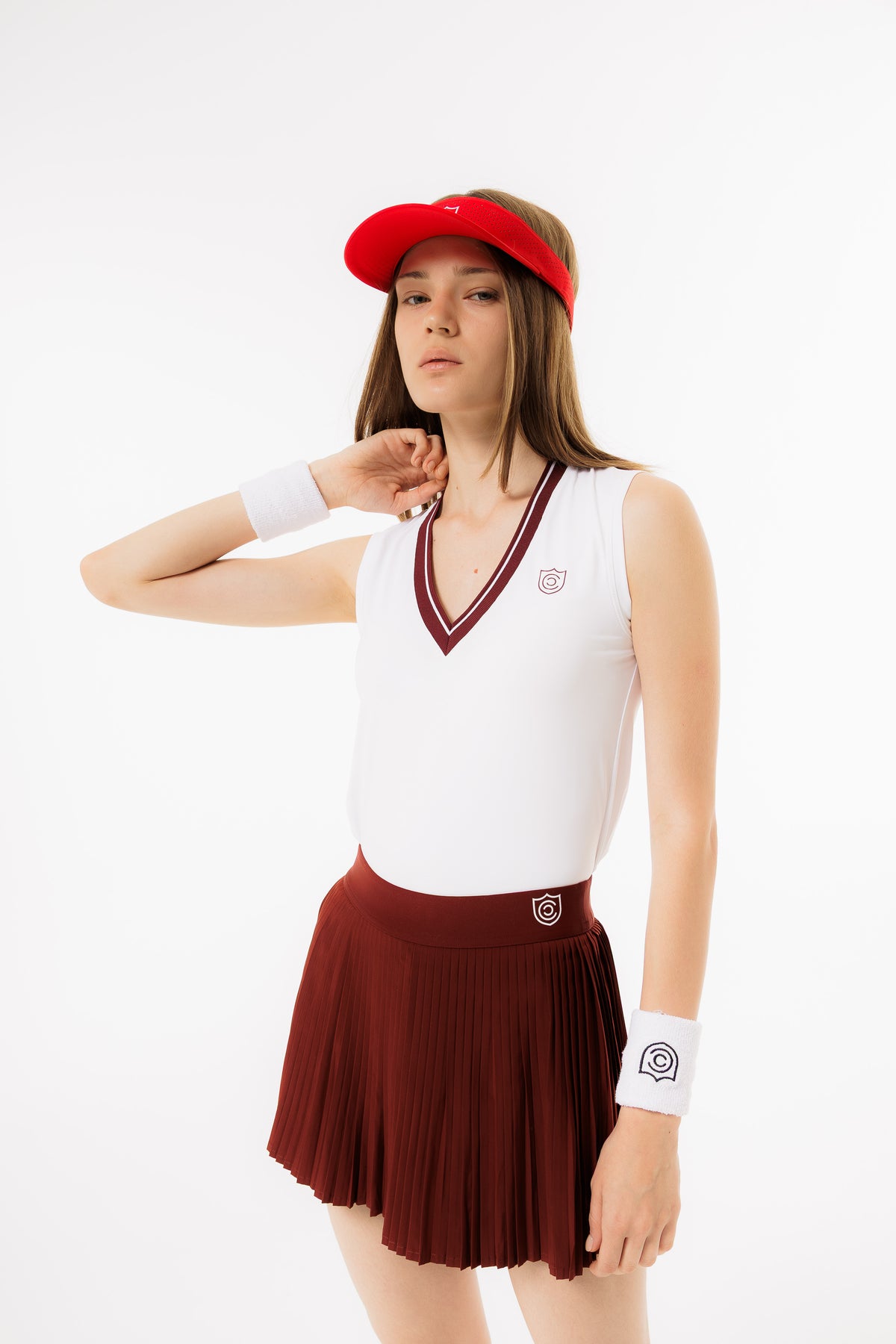 Classic Stripe V-Neck Top