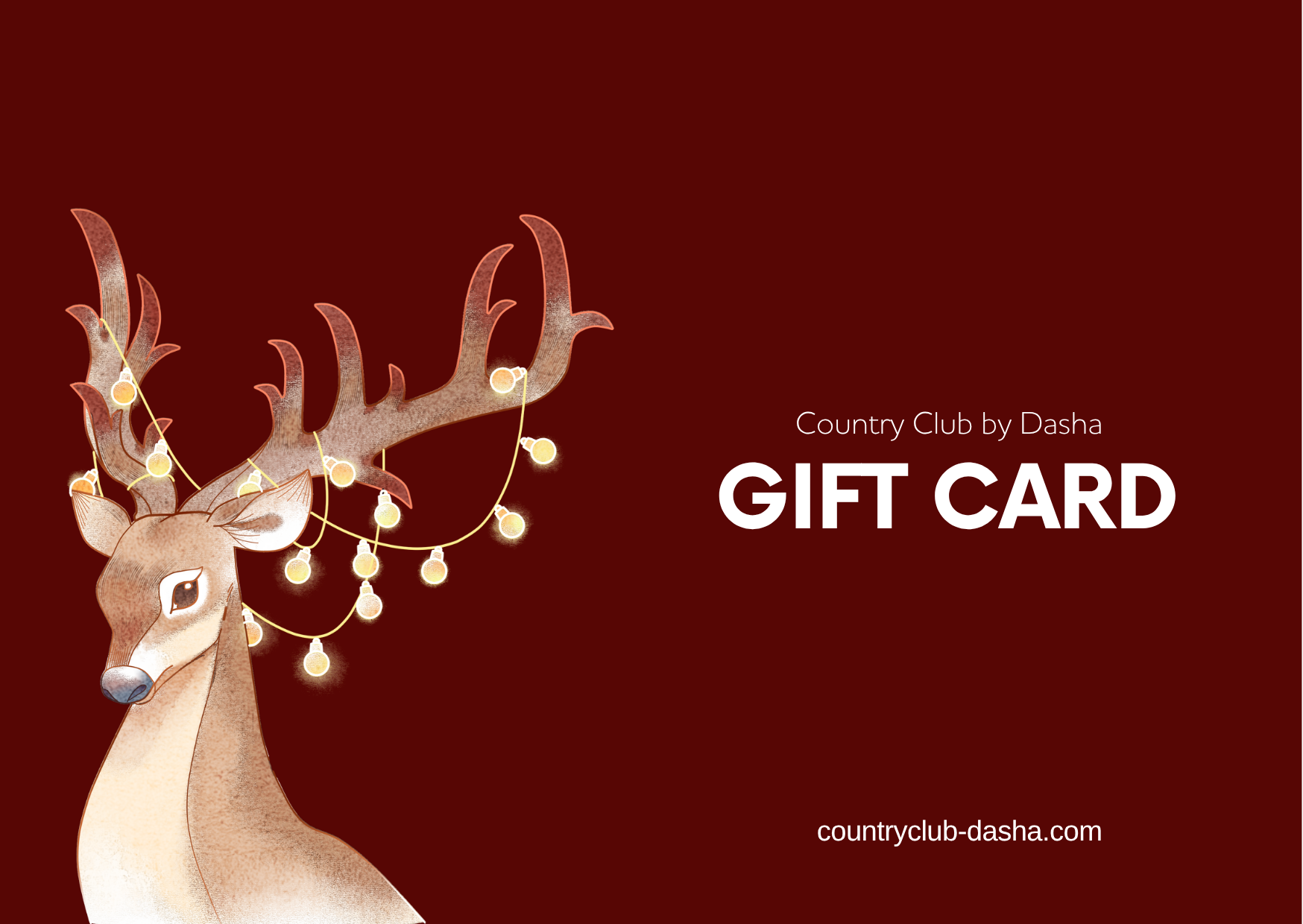 Christmas Gift Card